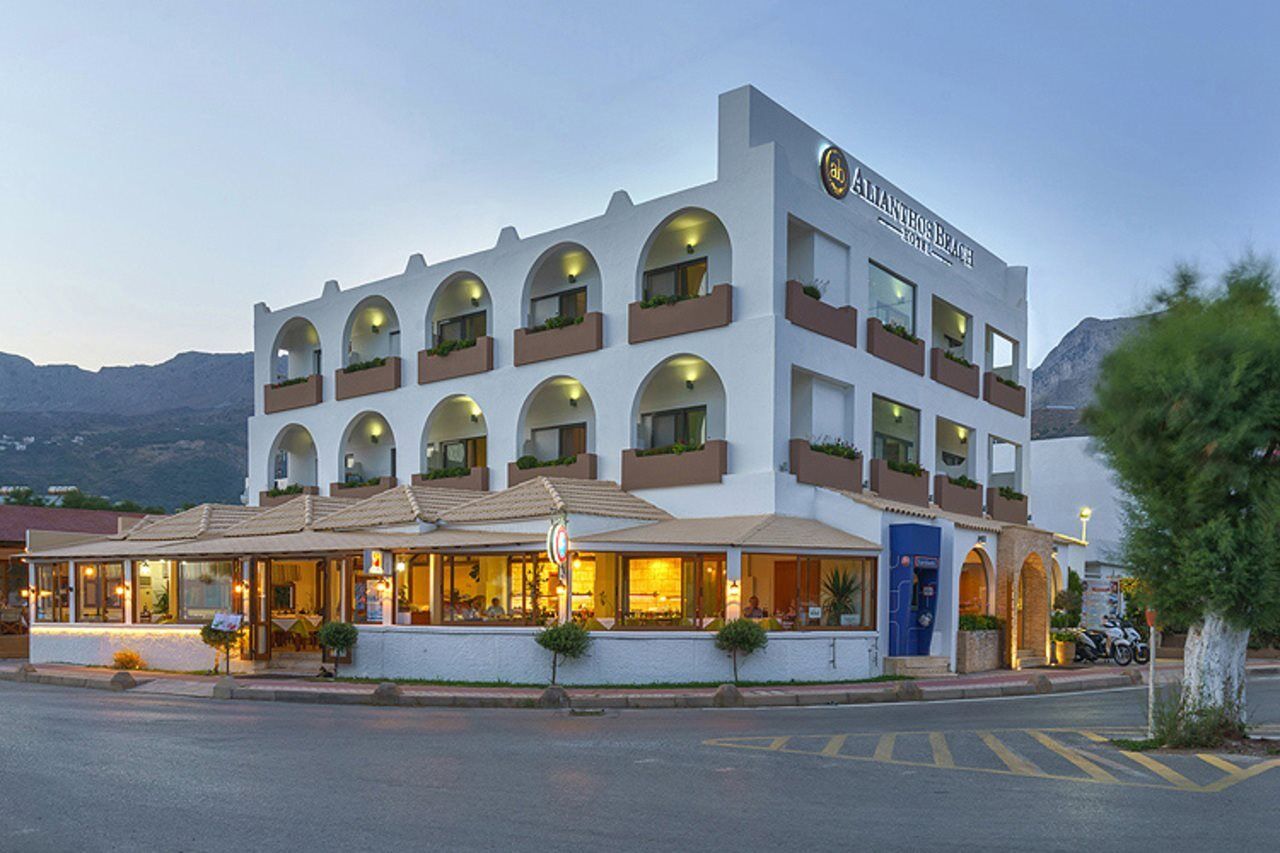 Alianthos Beach Hotel Plakiás Eksteriør bilde