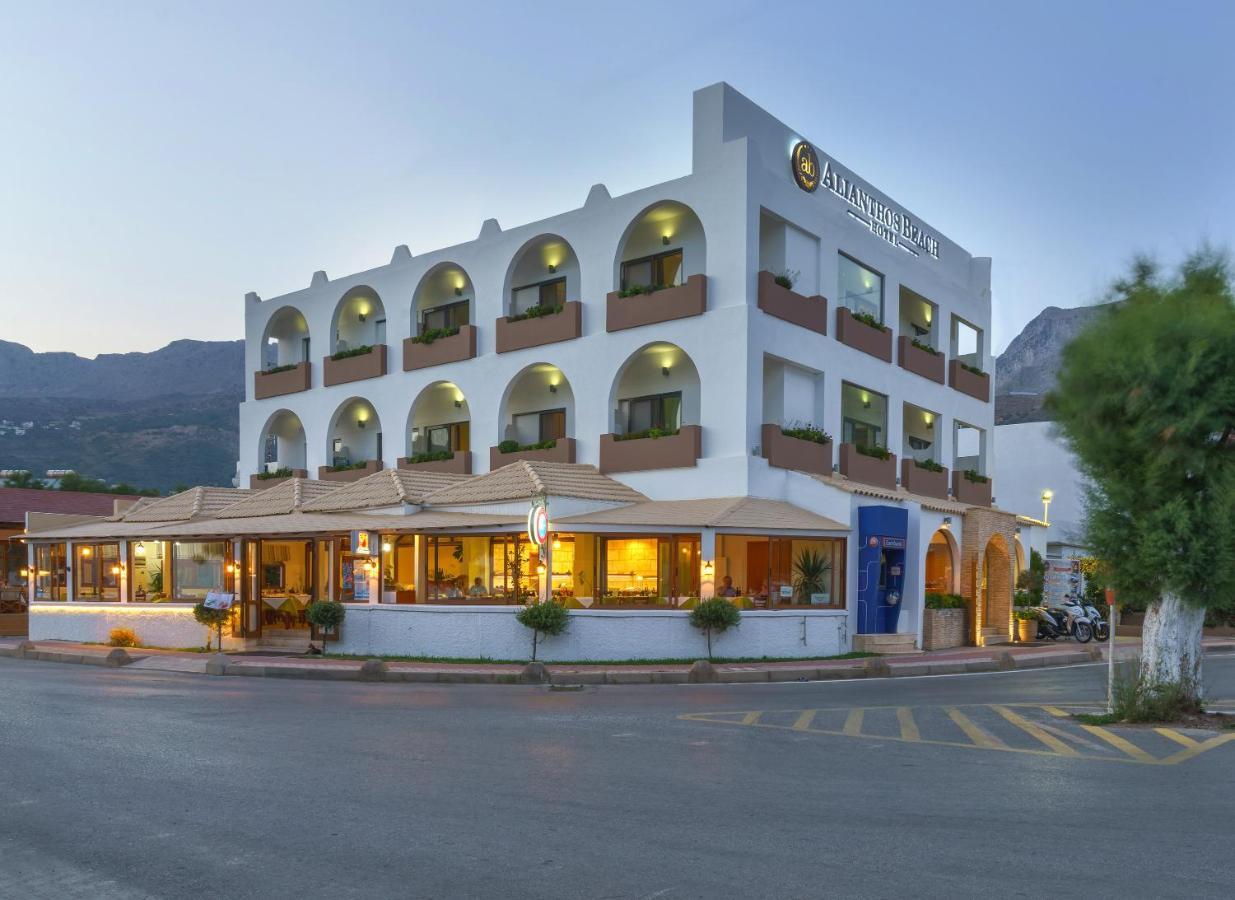 Alianthos Beach Hotel Plakiás Eksteriør bilde